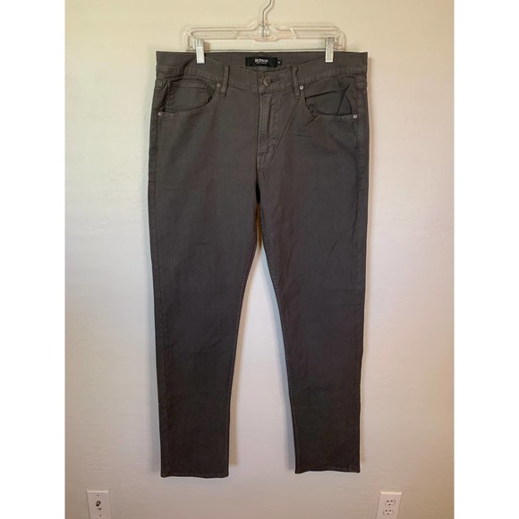 Hudson | NEW Slate Grey Blake Slim Straight Jean Size 36 - Picture 1 of 10